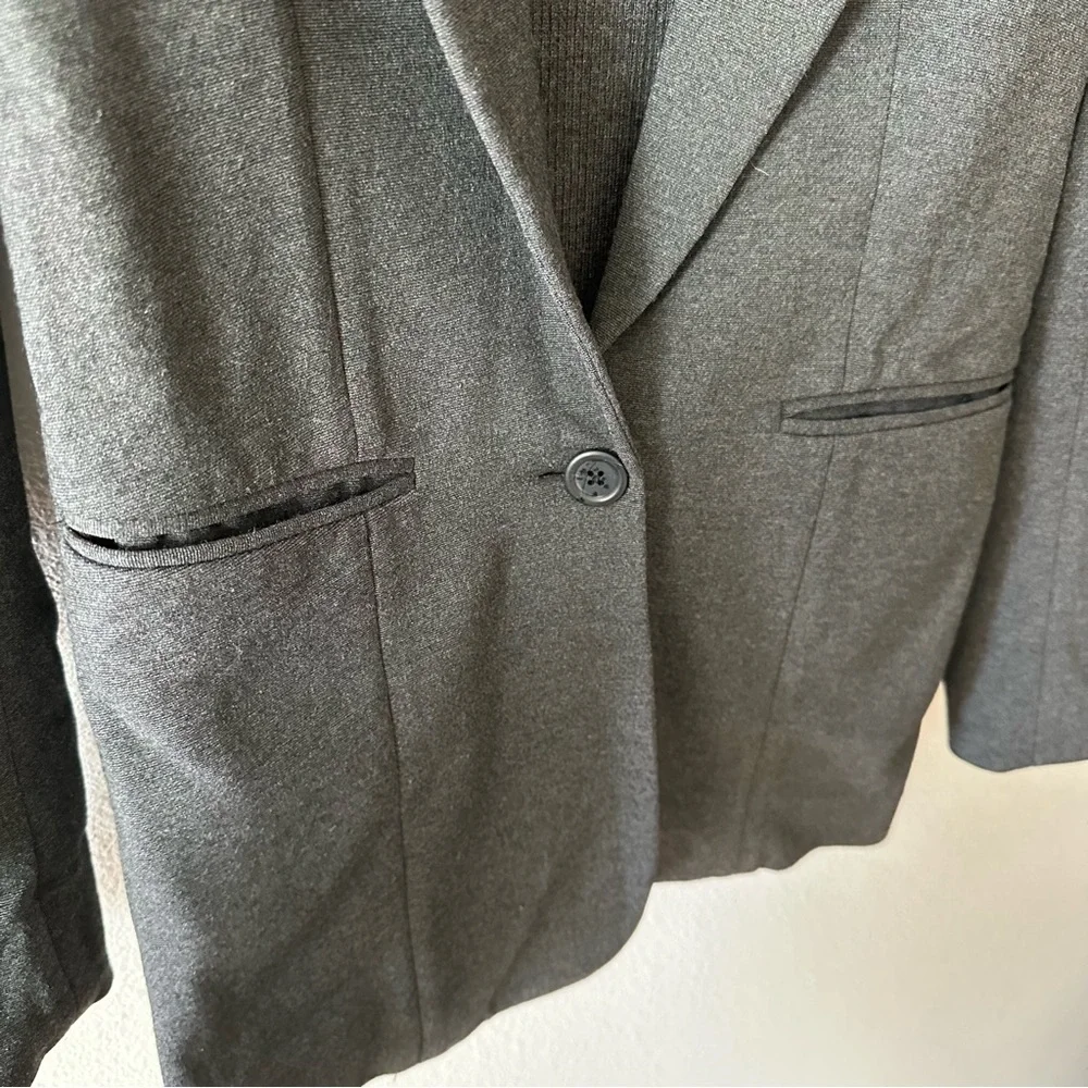 club monaco mixed media wool blend blazer
